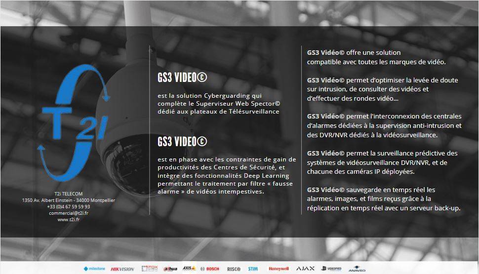 Solution de VidéoSurveillance