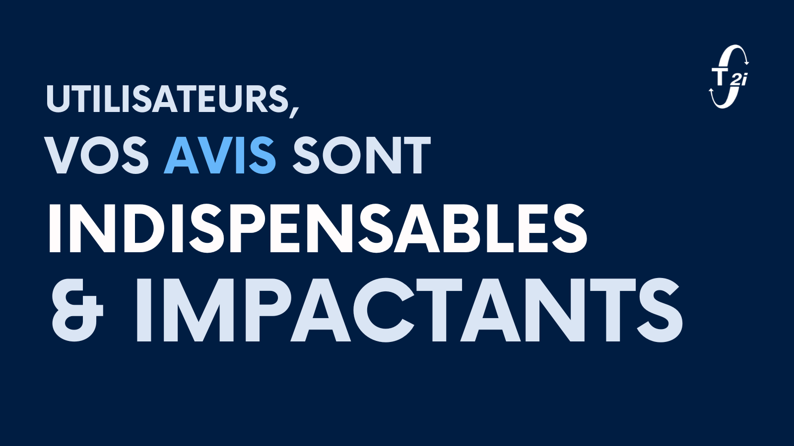 Répondez en 5 minutes à notre enquête de satisfaction