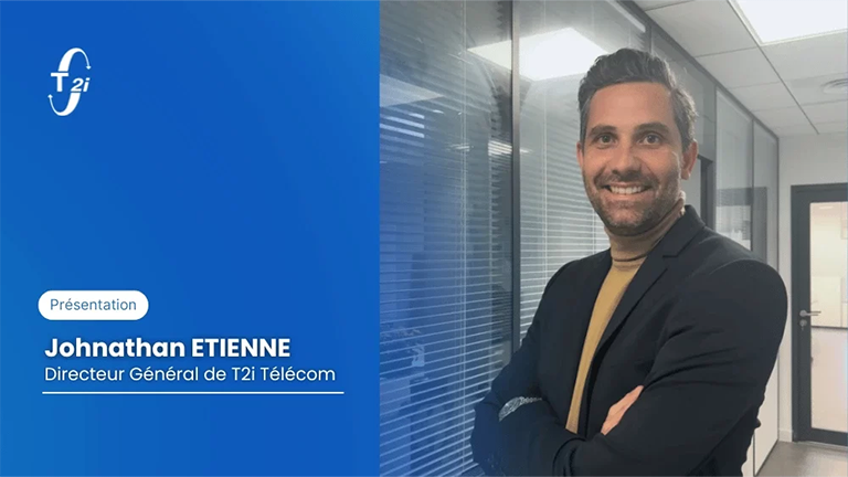 Présentation de Johnathan ETIENNE, directeur général de T2i Télécom