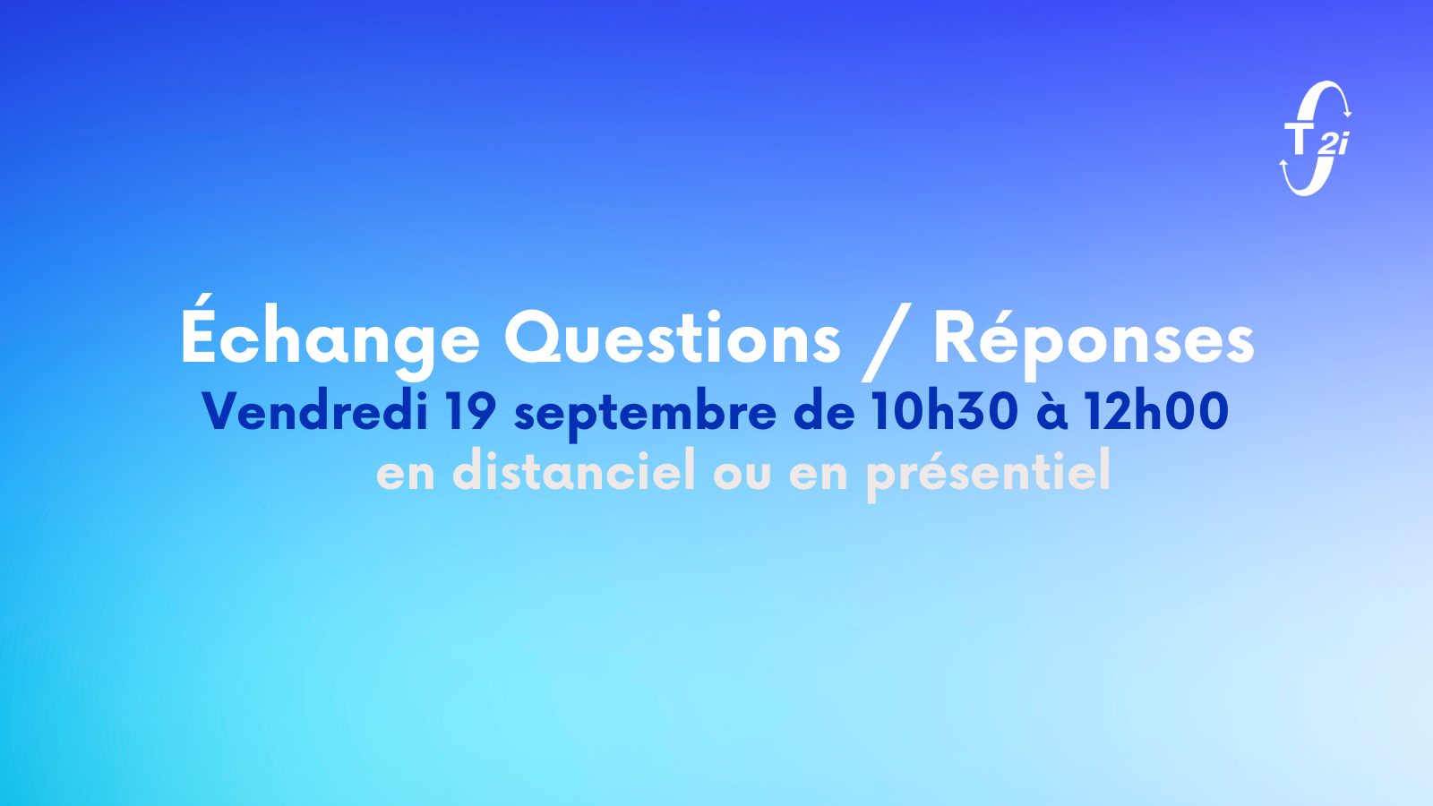 C’est la rentrée : partagez vos interrogations !