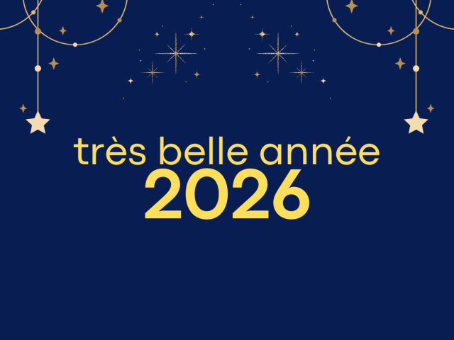 Très belle année !