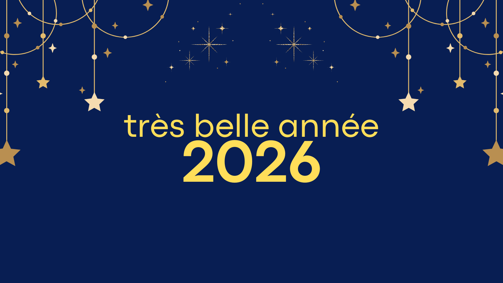 Très belle année !